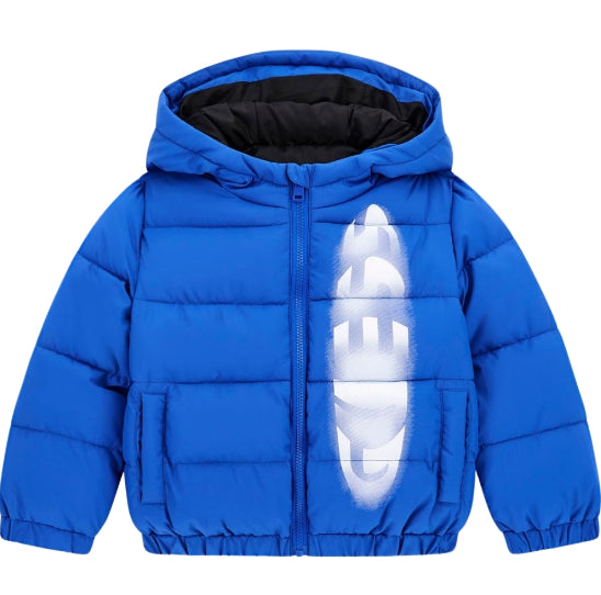 PADDEED HOODED JACKET W/ZIP GUESS