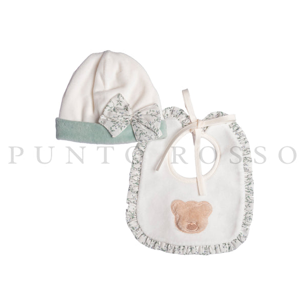 COORDINATO CAPPELLO E BAVETTA