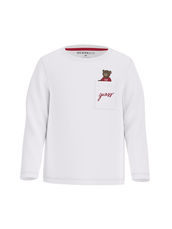 T-SHIRT MANICA LUNGA GUESS TEDDY