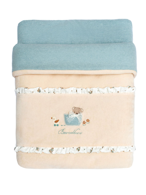 COPERTA CON RICAMO