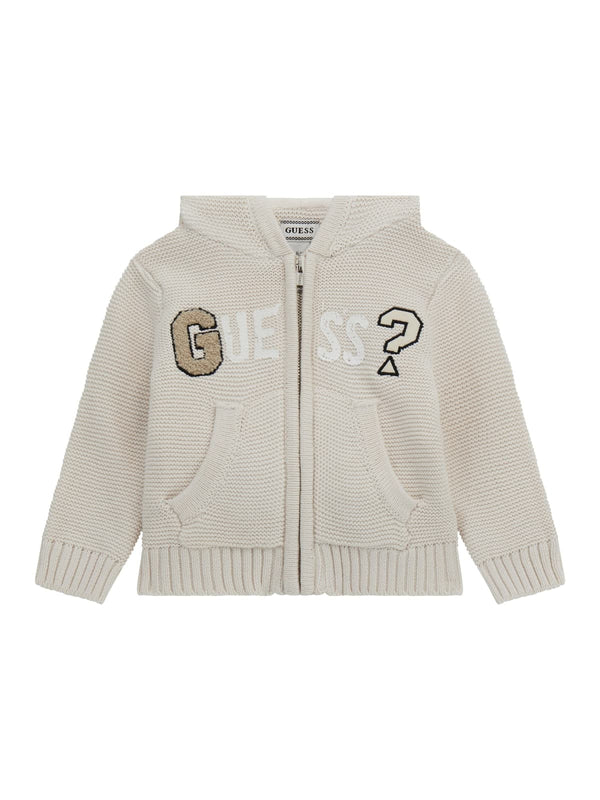 MAGLIONE CON PATCH LOGO