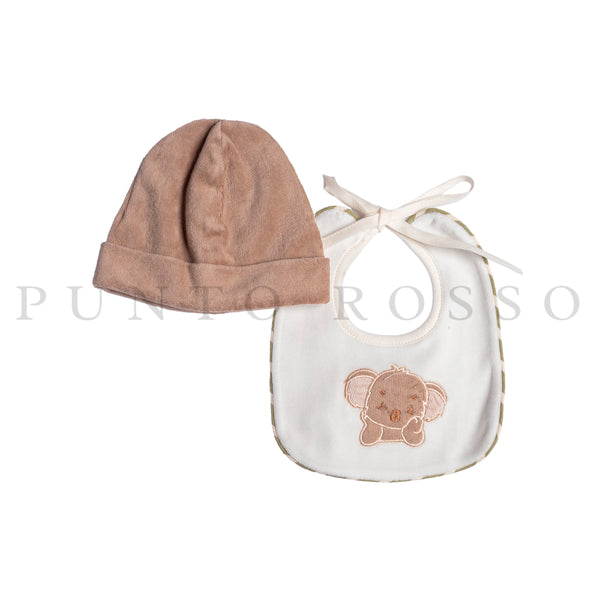 COORDINATO CAPPELLO E BAVETTA