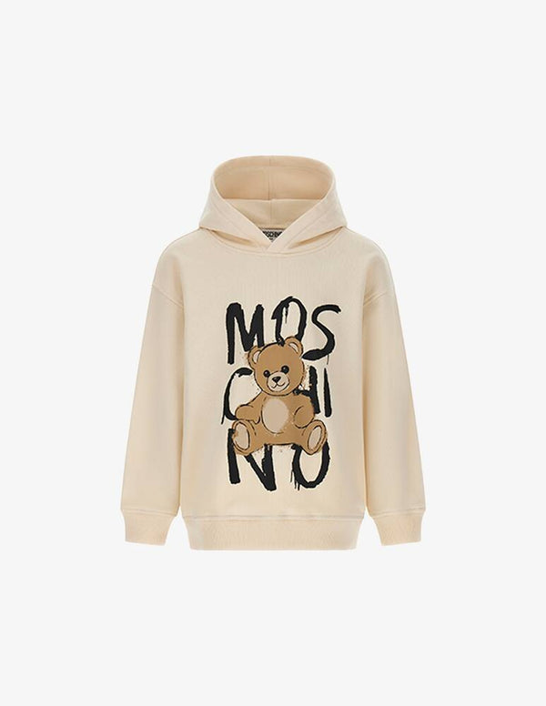 FELPA CAPPUCCIO MOSCHINO HUF098