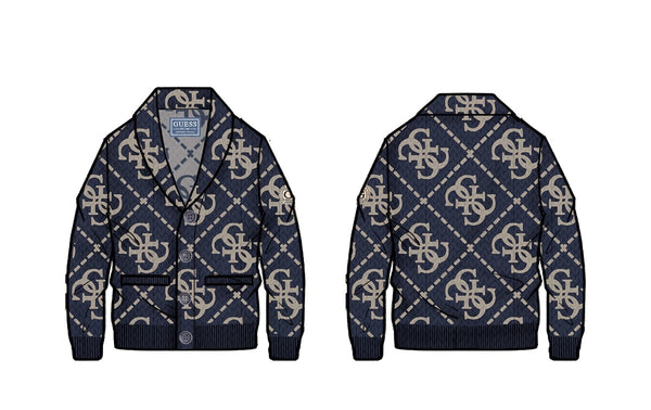 CARDIGAN CON BOTTONE GUESS
