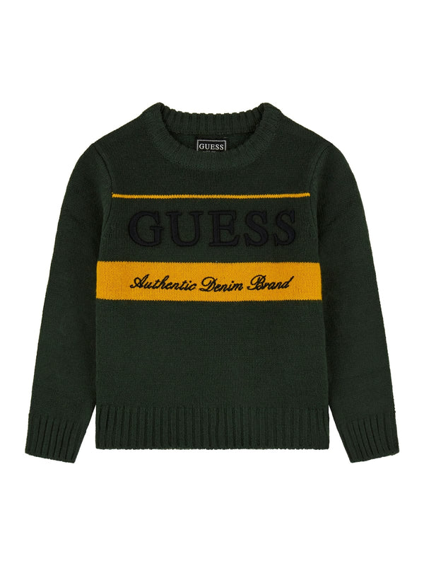 MAGLIONE LOGO RICAMATO